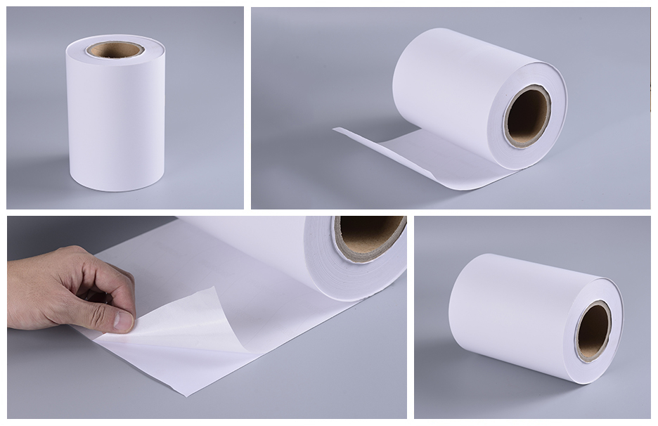 可移熱敏合成紙不干膠